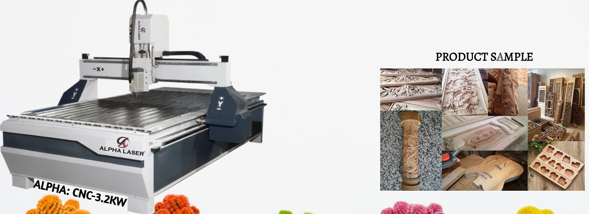 ALPHA CNC ROUTER MACHINE
